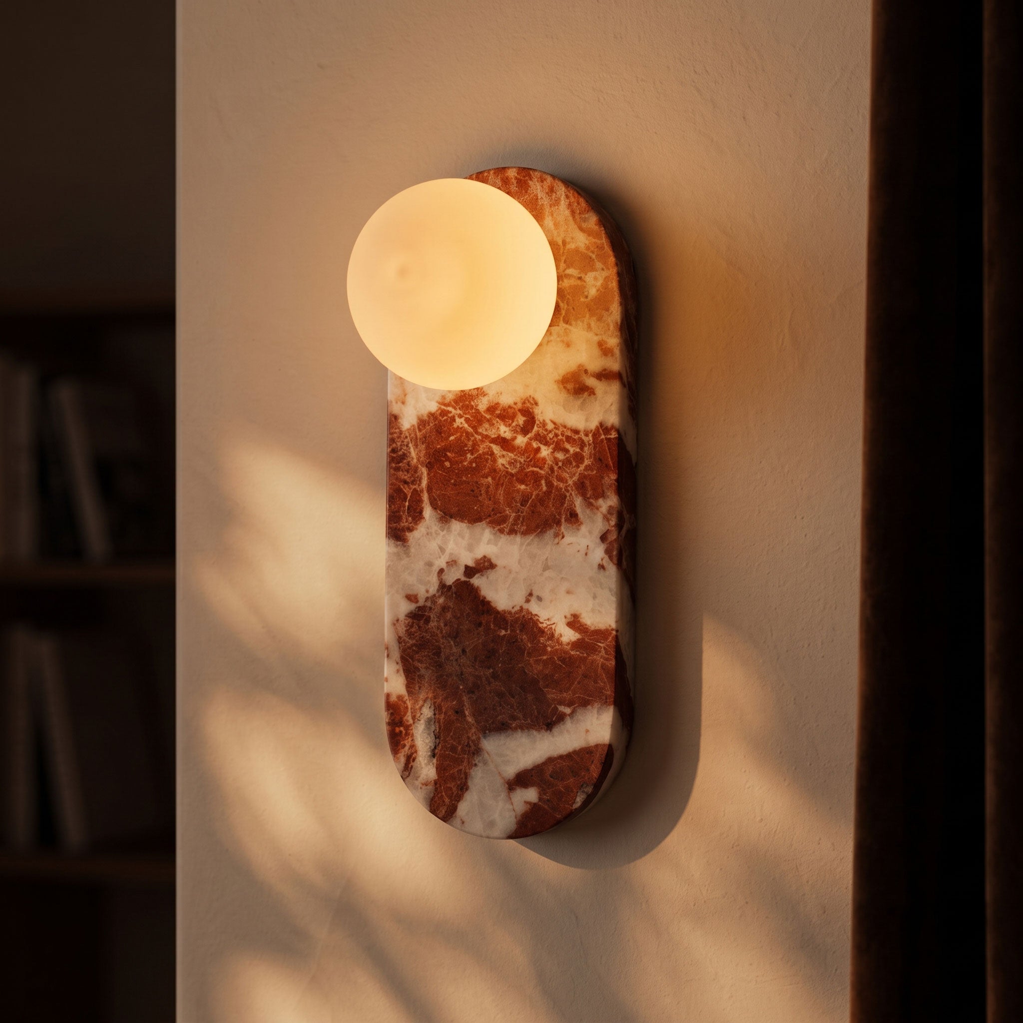 Lucie Marble Wall Lamp