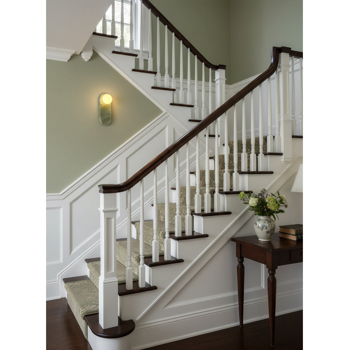 Lucie Jade Wall Lamp ∅ 3.9″ x H 10.6″