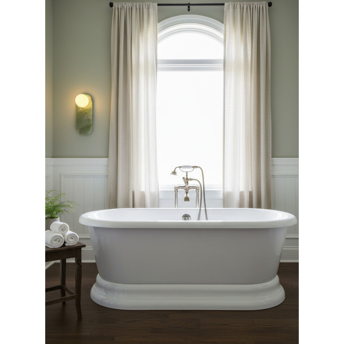 Lucie Jade Wall Lamp ∅ 3.9″ x H 10.6″