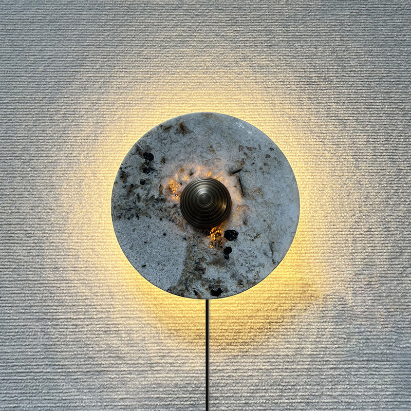 Lucie Marble Plug Wall Lamp