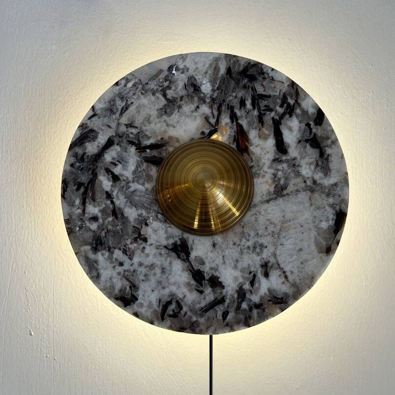 Lucie Marble Plug Wall Lamp