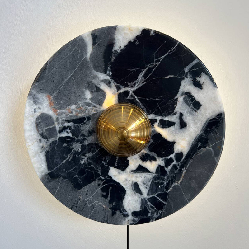 Lucie Marble Plug Wall Lamp