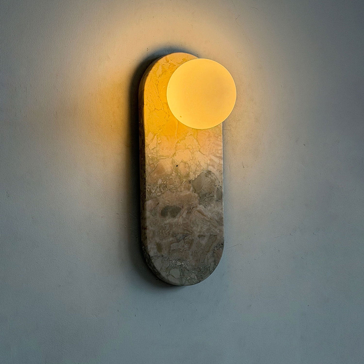 Lucie Oval Wall Lamp ∅ 5.5″ x H 13.8″