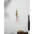 Load image into Gallery viewer, Evelyn Glass Rose Wall Sconce
