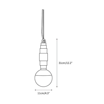 Lunar Marble Pendant Lamp – detail 3 — Dimension drawings 1