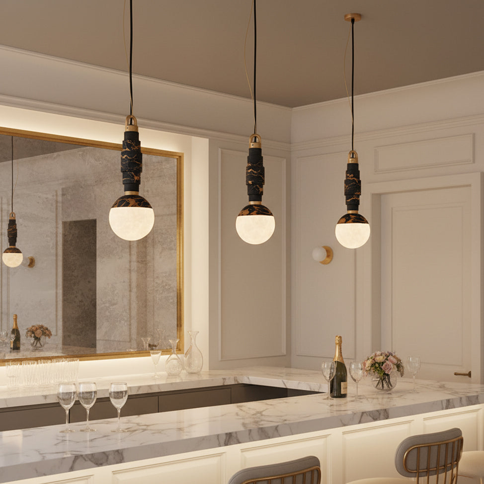 Lunar Marble Pendant Lamp
