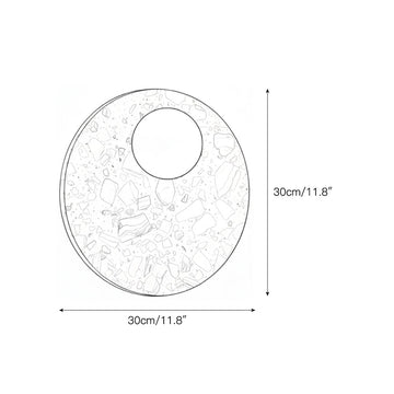 Lunas Terrazzo Wall Lamp – detail 3 — Dimension drawings 1