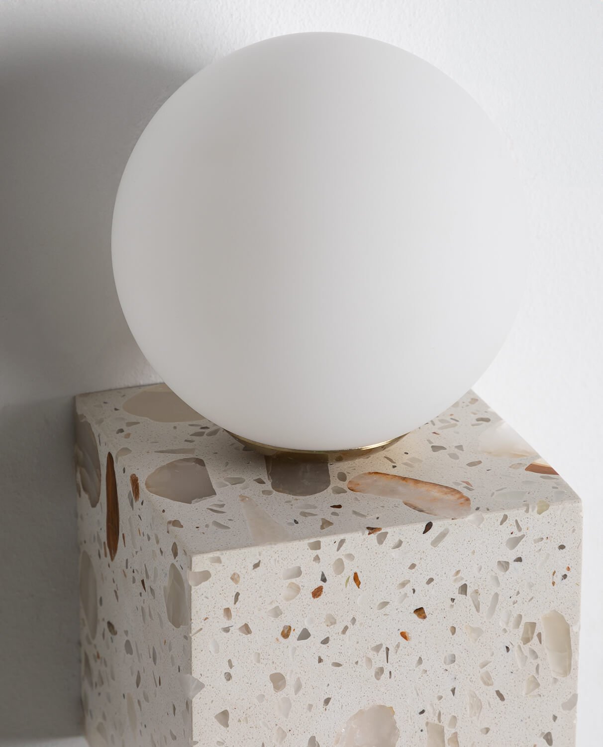 Lunas Terrazzo Cube Wall Sconce