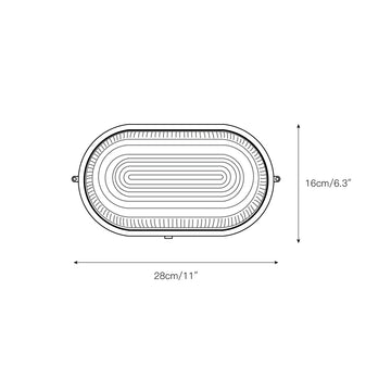 Lutec Echo Sconce – detail 4 — Dimension drawings 1