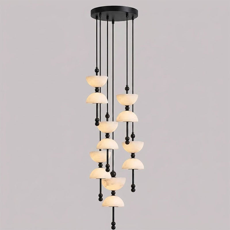 Lyra Alabaster Chandelier
