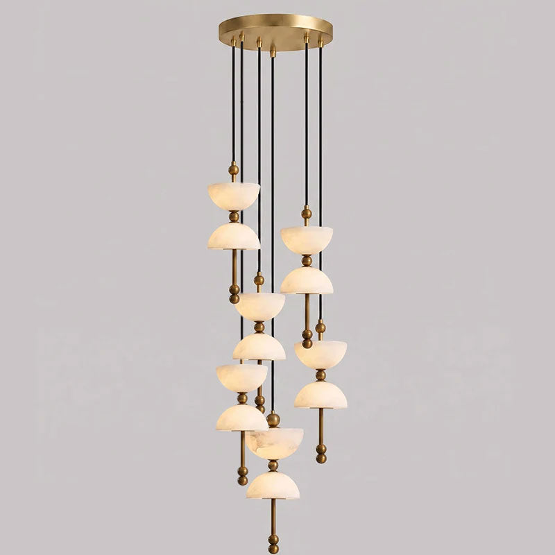 Lyra Alabaster Chandelier