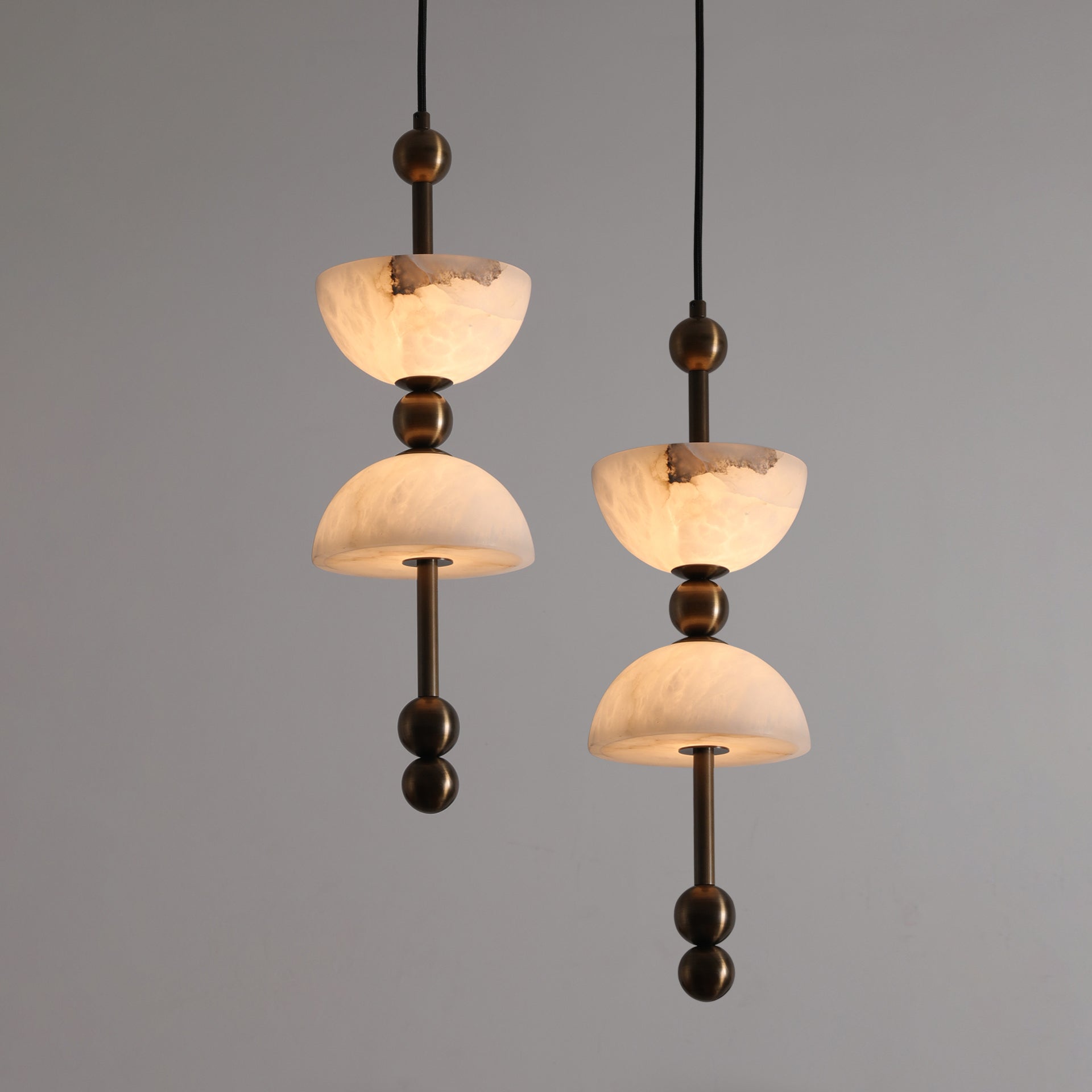 Lyra Alabaster Pendant Lamp