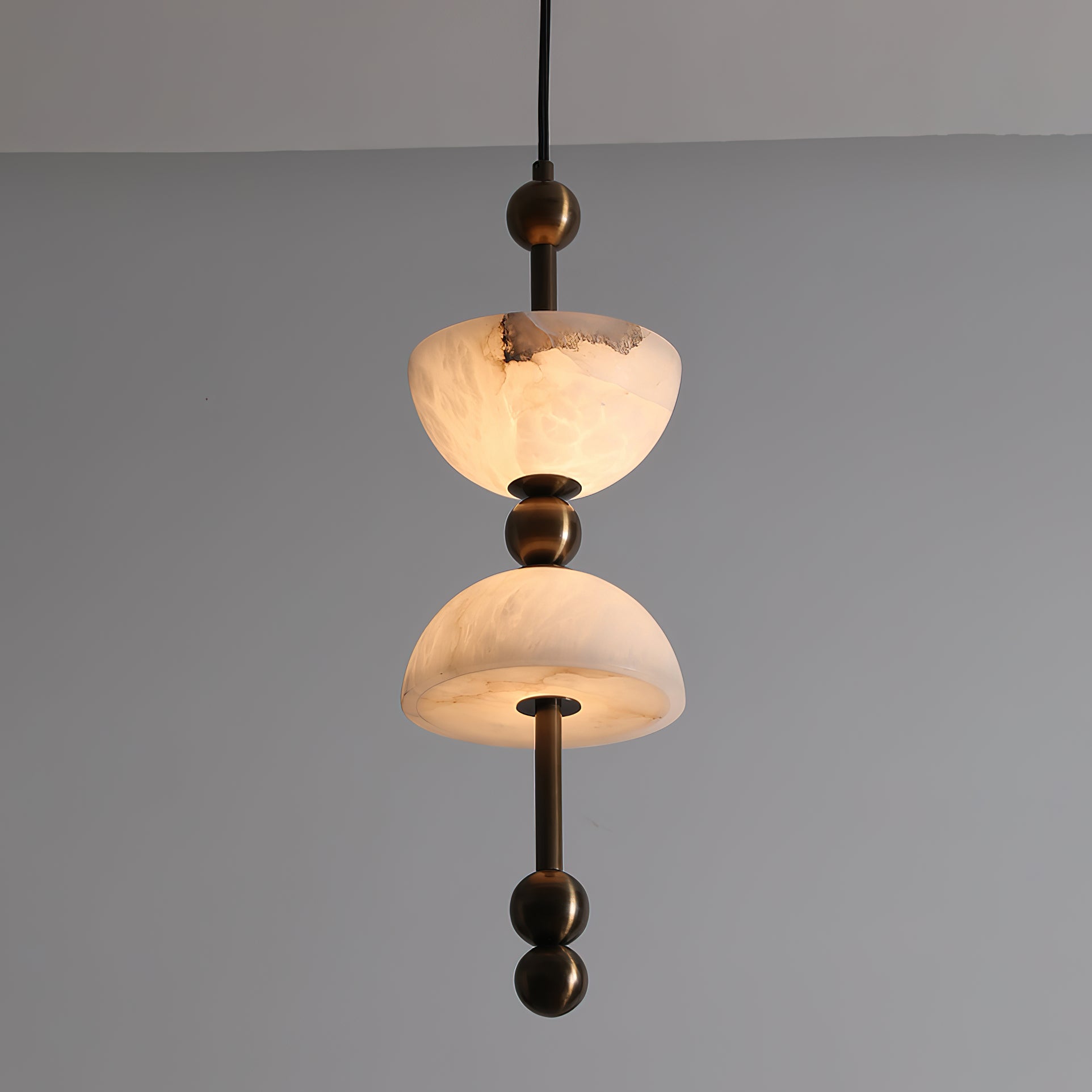 Lyra Alabaster Pendant Lamp