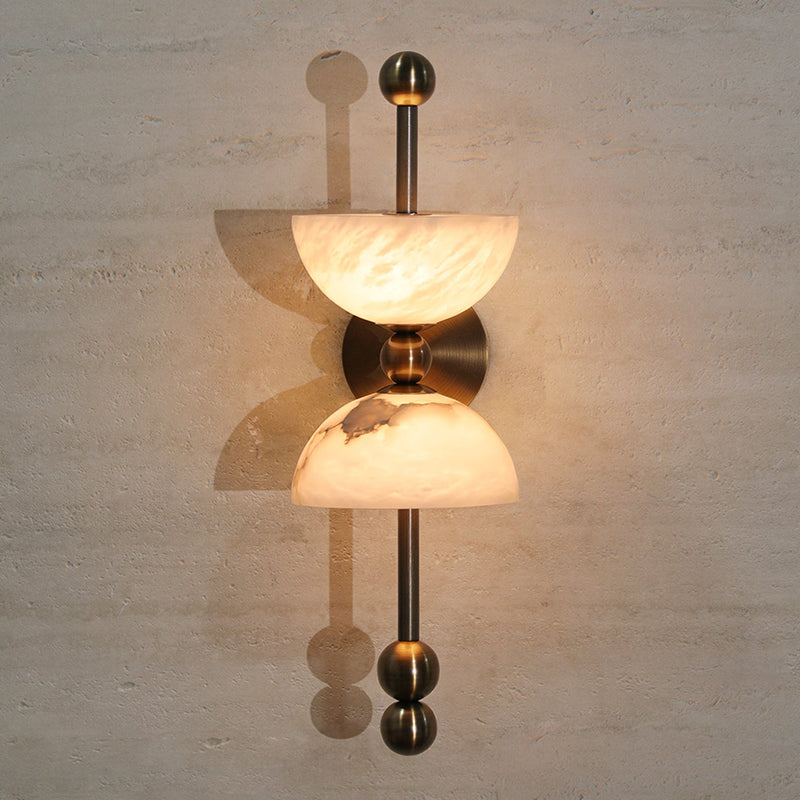 Lyra Alabaster Wall Lamp