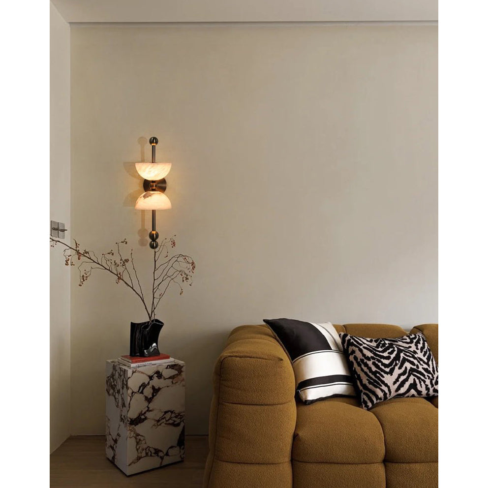 Lyra Alabaster Wall Lamp