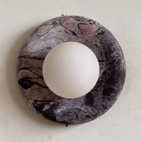 Orli Grey Marble Sconce – detail 17