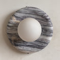Load image into Gallery viewer, Orli Grey Marble Sconce
