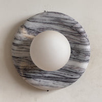 Orli Grey Marble Sconce – detail 19