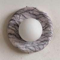 Orli Grey Marble Sconce – detail 23