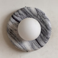 Orli Grey Marble Sconce – detail 27