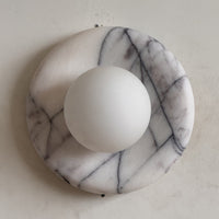 Orli Grey Marble Sconce – detail 28