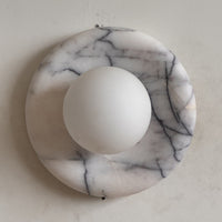 Orli Grey Marble Sconce – detail 29