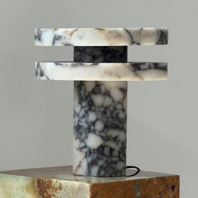 Pillar Marble Table Lamp