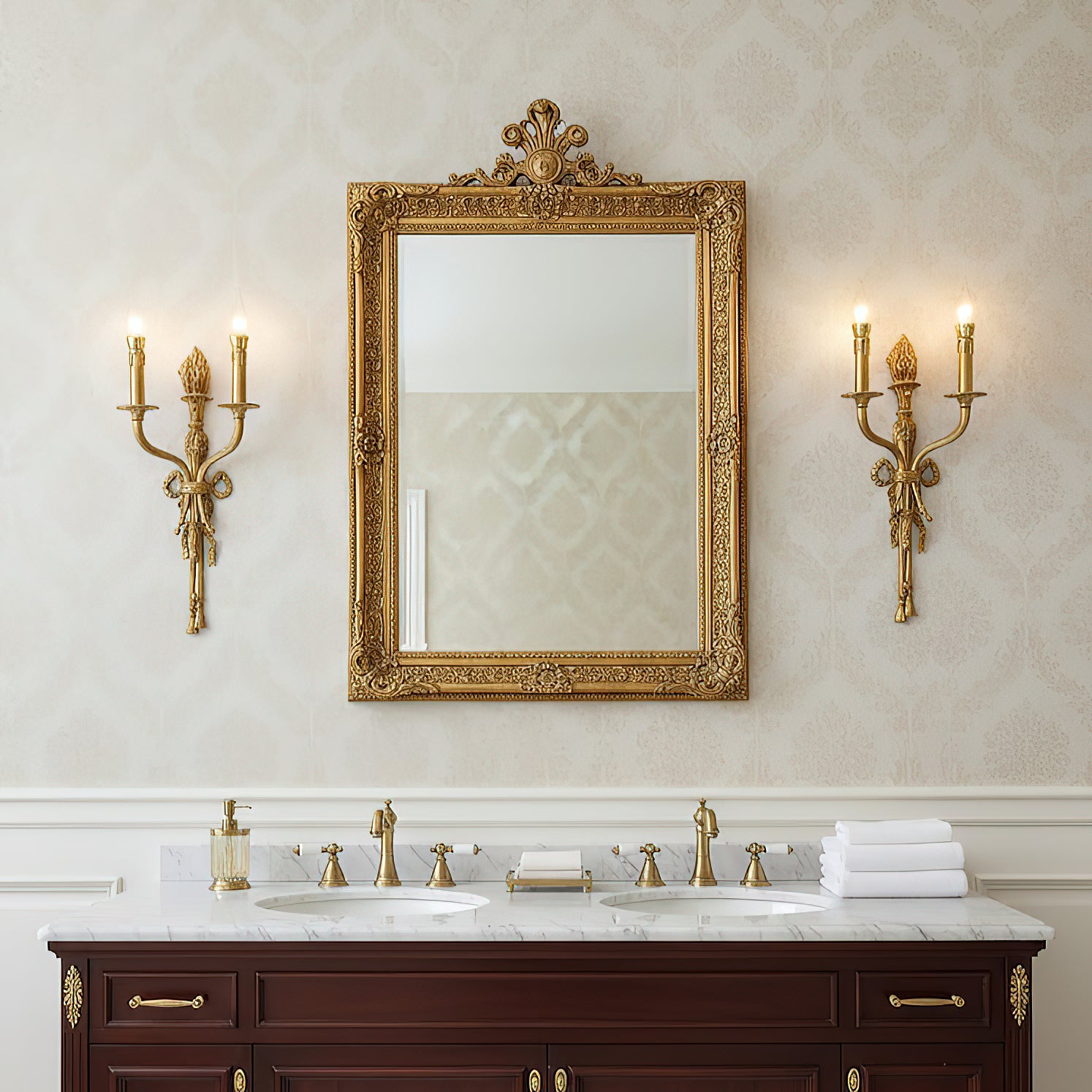 Madeleine Brass Wall Lamp