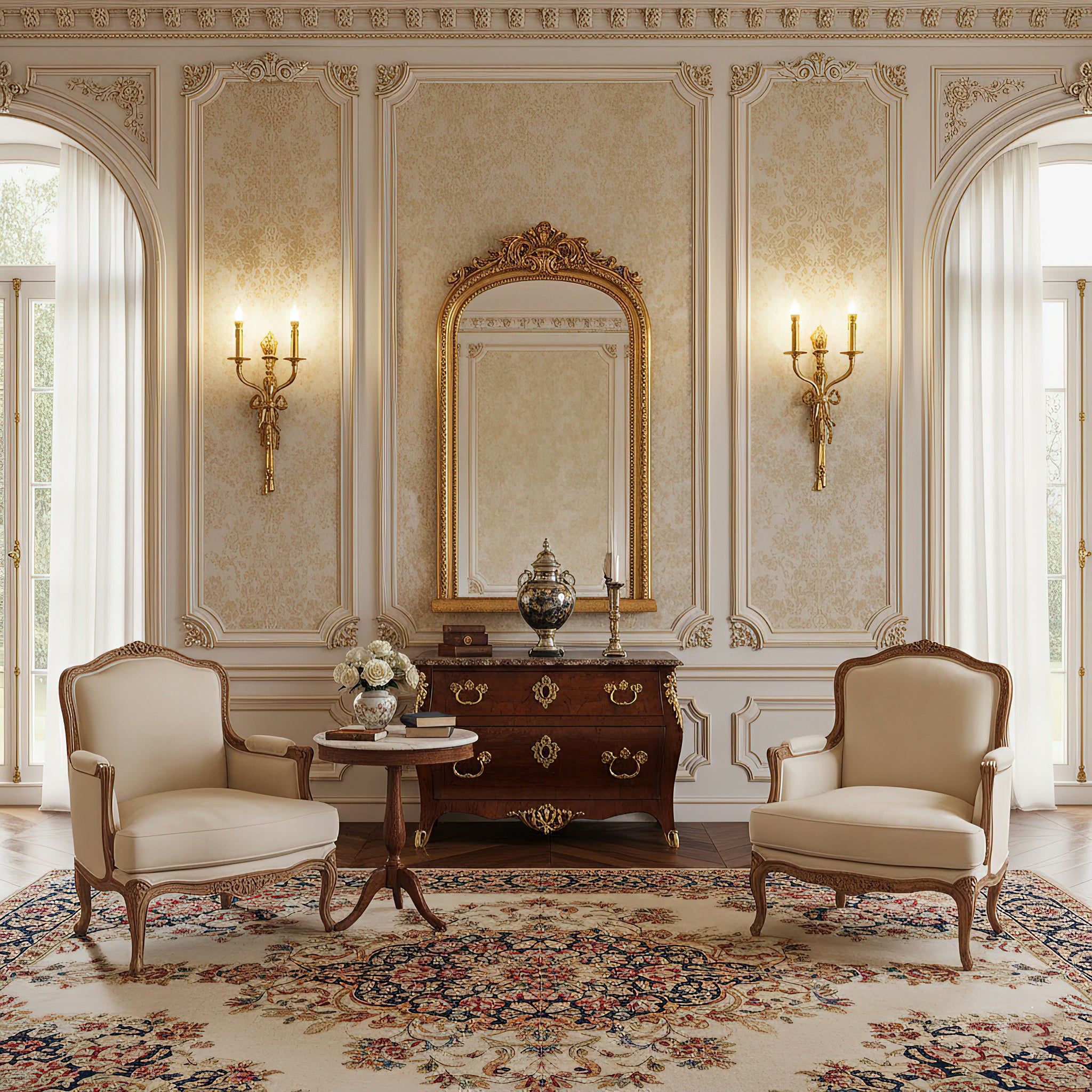 Madeleine Brass Wall Lamp