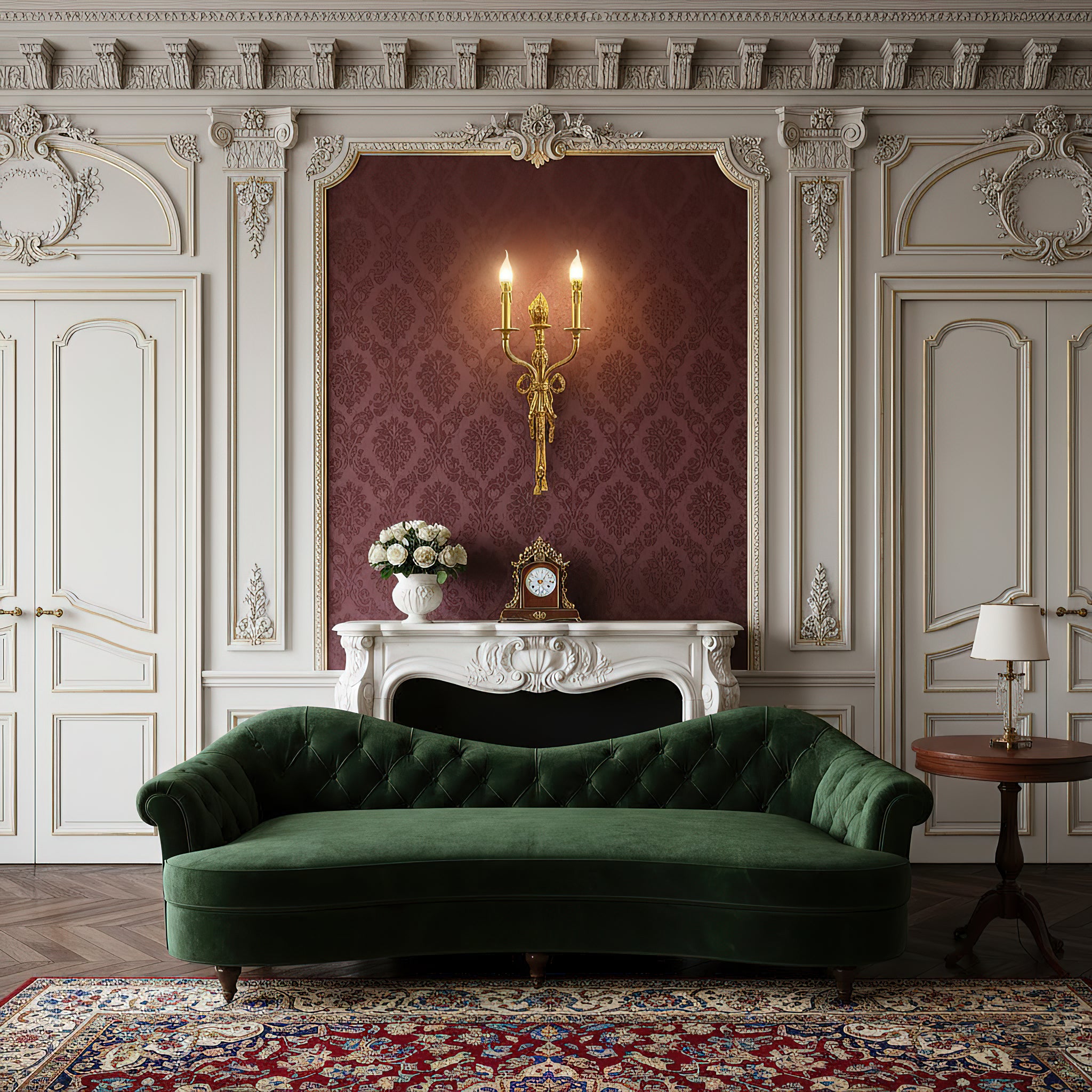 Madeleine Brass Wall Lamp