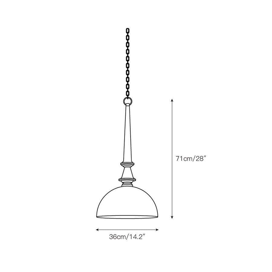 Makson Pendant Lamp – detail 4 — Dimension drawings 2