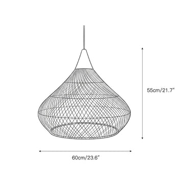 Mallorca Pendant Lamp – detail 3 — Dimension drawings 1