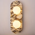 Load image into Gallery viewer, Marble Travertine Jade Wall Lamp
