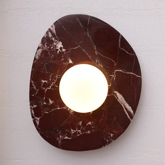 Marble Travertine Jade Wall Lamp