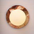 Load image into Gallery viewer, Marble Travertine Jade Wall Lamp
