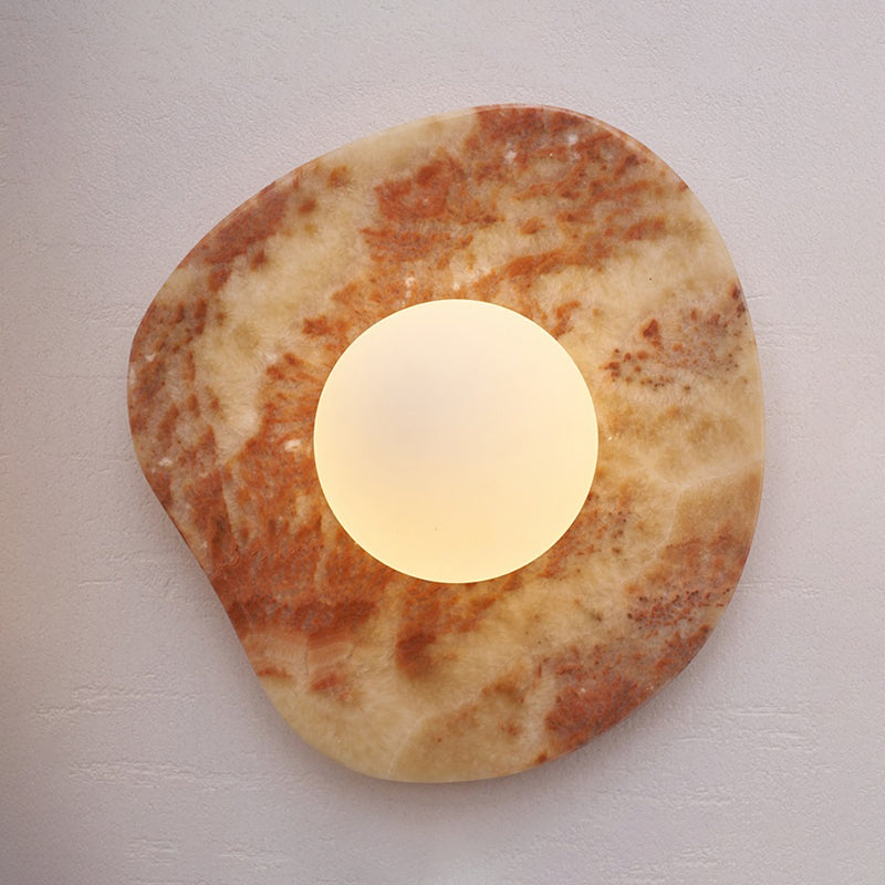 Marble Travertine Jade Wall Lamp