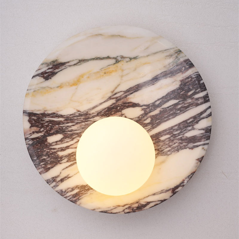 Marble Travertine Jade Wall Lamp