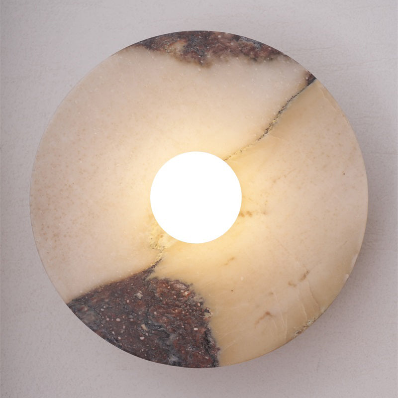 Marble Travertine Jade Wall Lamp