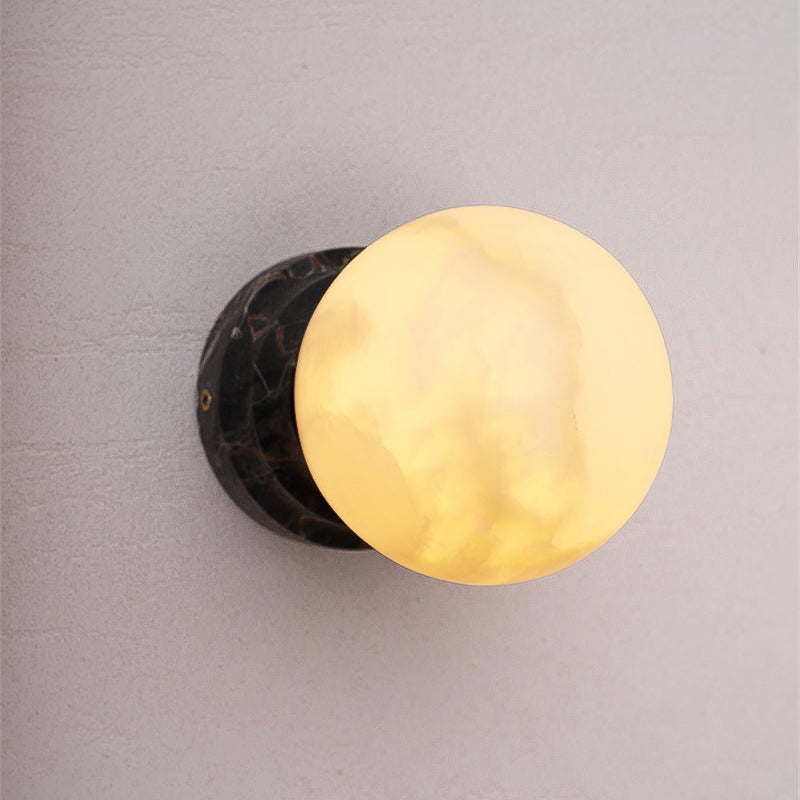 Marble Travertine Jade Wall Lamp