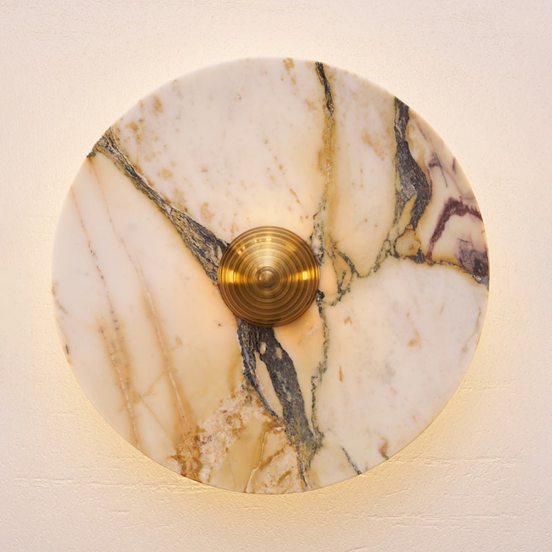 Marble Travertine Jade Wall Lamp