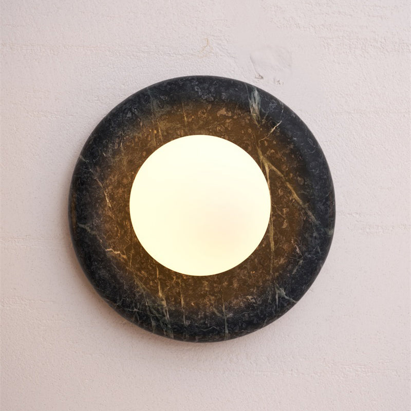 Marble Travertine Jade Wall Lamp