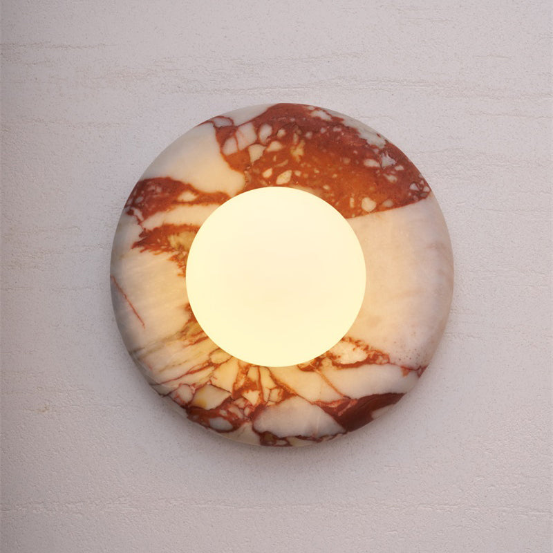 Marble Travertine Jade Wall Lamp