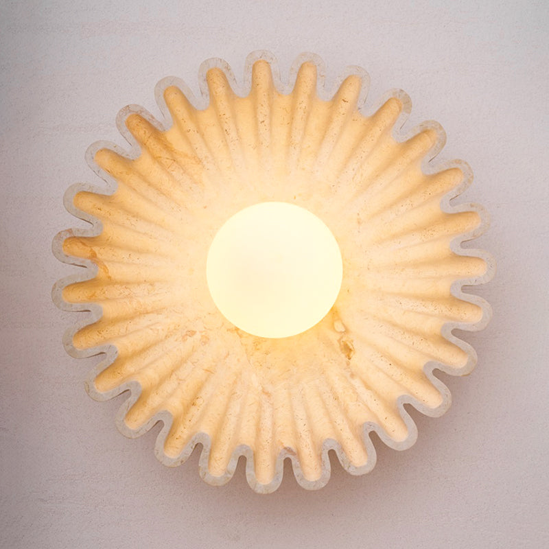 Marble Travertine Jade Wall Lamp