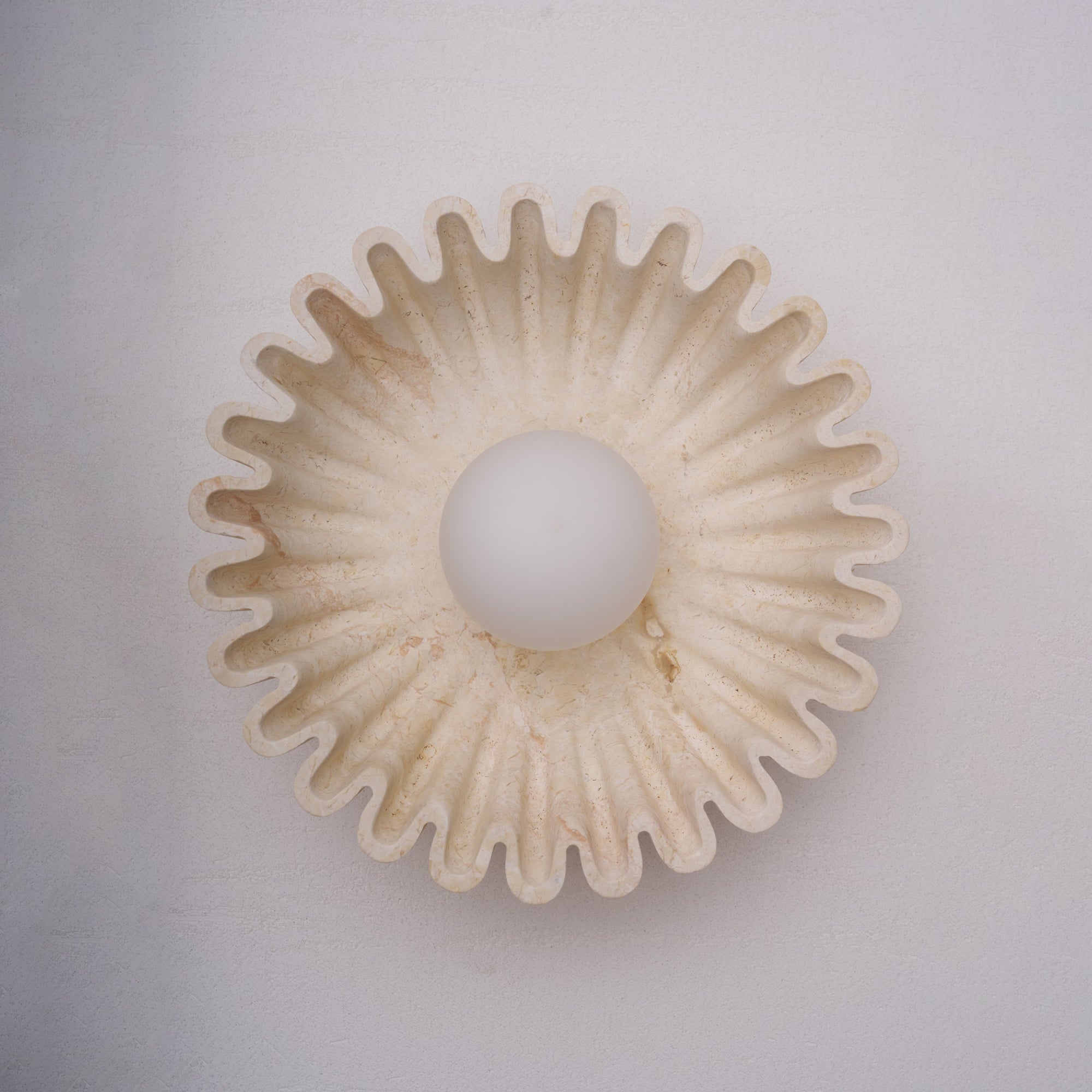 Marble Travertine Jade Wall Lamp