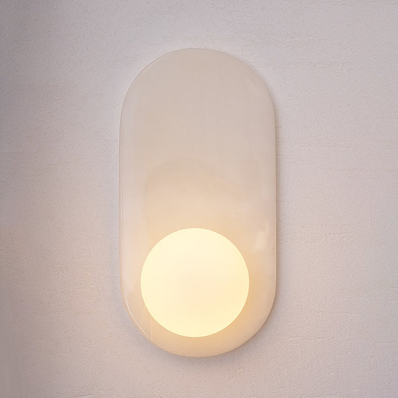 Marble Travertine Jade Wall Lamp