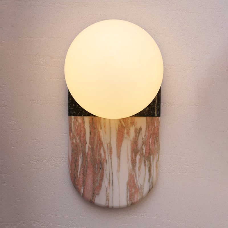 Marble Travertine Jade Wall Lamp