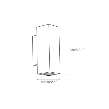 Marec Wall Lamp – detail 4 — Dimension drawings 2