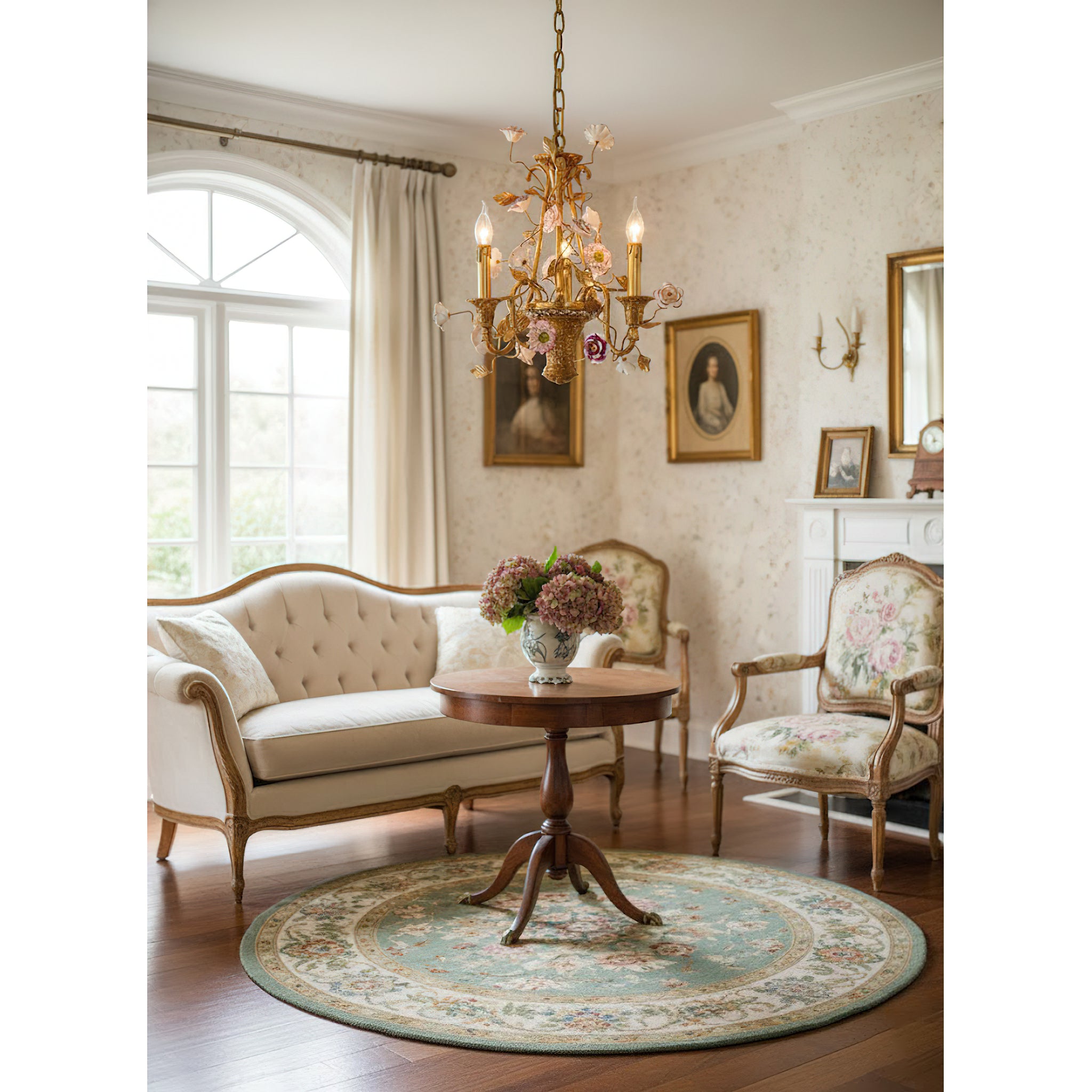 Marguerite Flowers Chandelier