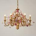Load image into Gallery viewer, Marguerite Flowers Chandelier

