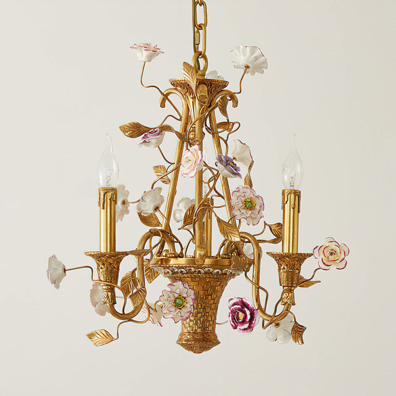 Marguerite Flowers Chandelier